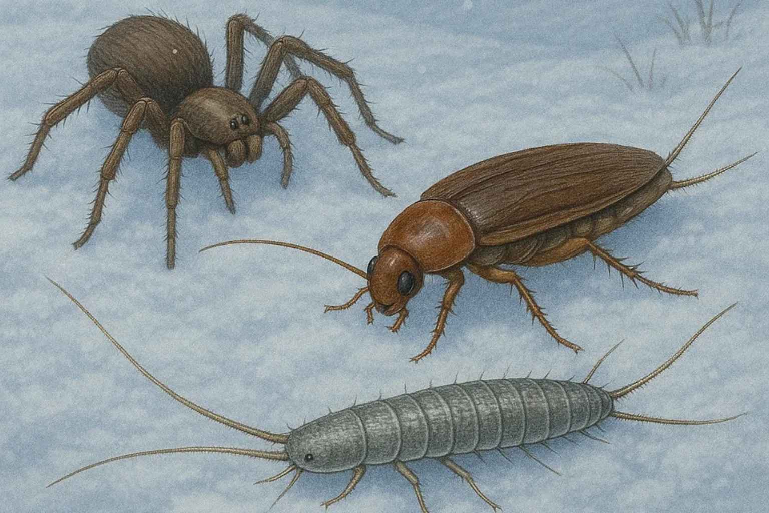 طرق الحماية من حشرات الشتاء فى المنزل.