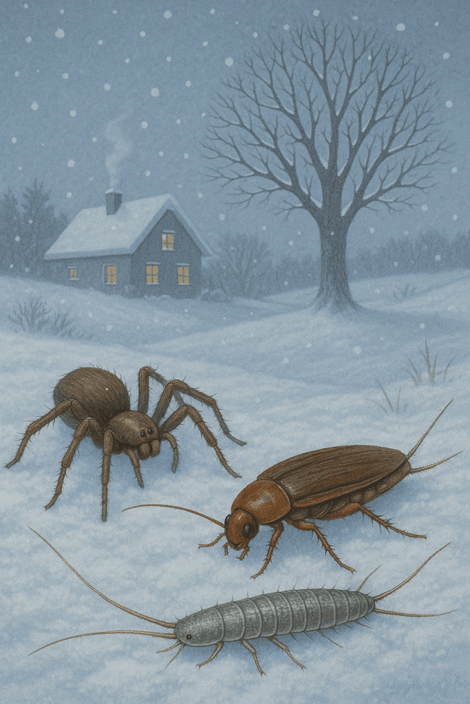 طرق الحماية من حشرات الشتاء فى المنزل