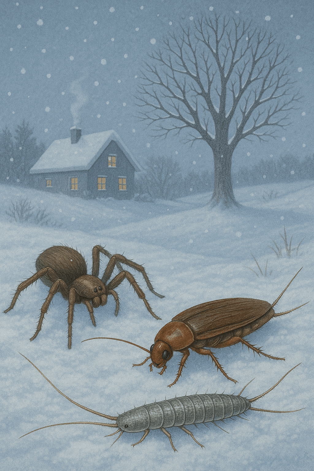 طرق الحماية من حشرات الشتاء فى المنزل