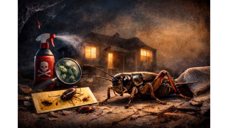 أضرار صرصور الليل وطرق التخلص منه نهائيًا في المنزل