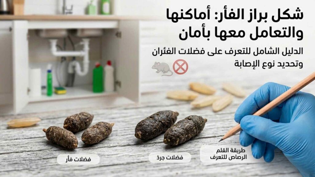 شكل براز الفأر