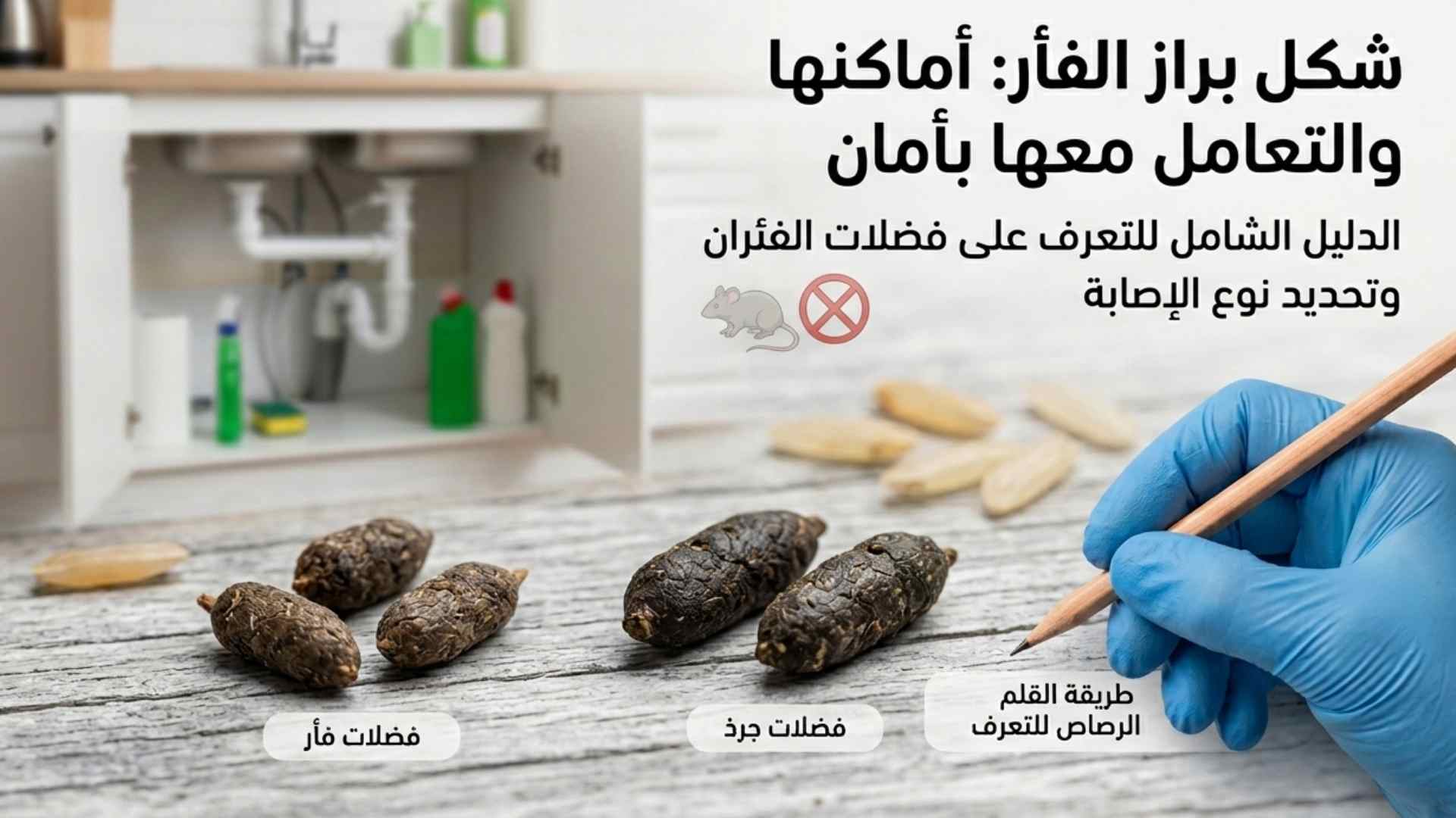 شكل براز الفأر